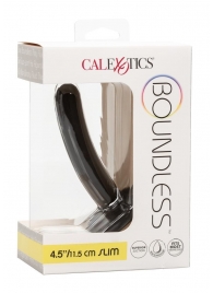 Черный анальный стимулятор Boundless 4.5” Slim Probe - 11,5 см. - California Exotic Novelties - купить с доставкой в Белгороде