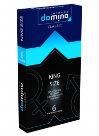 Презервативы увеличенного размера DOMINO Classic King size - 6 шт. - Domino - купить с доставкой в Белгороде