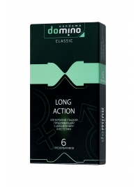 Презервативы с пролонгирующим эффектом DOMINO Classic Long action - 6 шт. - Domino - купить с доставкой в Белгороде