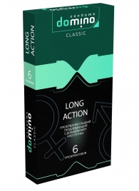 Презервативы с пролонгирующим эффектом DOMINO Classic Long action - 6 шт. - Domino - купить с доставкой в Белгороде