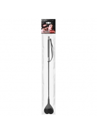 Черный стек с наконечником-сердечком - 54 см. - Notabu - купить с доставкой в Белгороде