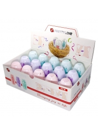 Набор из 15 мини-мастурбаторов Fantastic Egg Hard Boiled - Baile - в Белгороде купить с доставкой