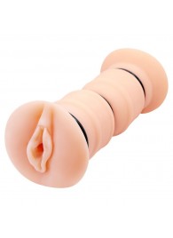 Телесный вибромастурбатор-вагина Michelle - Baile - в Белгороде купить с доставкой