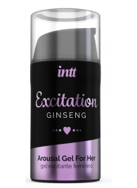 Женский возбуждающий интимный гель Excitation Ginseng - 15 мл. - INTT - купить с доставкой в Белгороде