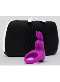 Фиолетовое эрекционное виброкольцо Happy Rabbit Cock Ring Kit - Happy Rabbit - в Белгороде купить с доставкой