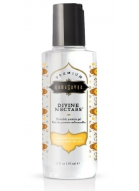 Гель-лубрикант на водной основе Divine Nectars Vanilla с ароматом ванили - 150 мл. - Kama Sutra - купить с доставкой в Белгороде