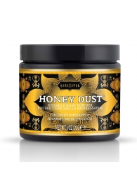Пудра для тела Honey Dust Body Powder с ароматом кокоса и ананаса - 170 гр. - Kama Sutra - купить с доставкой в Белгороде