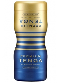 Мастурбатор TENGA Premium Dual Sensation Cup - Tenga - в Белгороде купить с доставкой