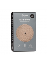 Пеньковая веревка для связывания Hemp Rope - 5 м. - Easy toys - купить с доставкой в Белгороде