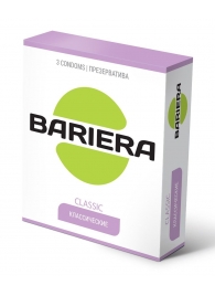 Классические презервативы Bariera Classic - 3 шт. - Bariera - купить с доставкой в Белгороде