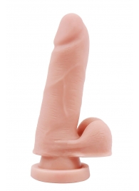 Телесный фаллоимитатор-реалистик Dual Density Dildo - 14,5 см. - Dream Toys