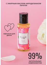 Массажное масло Pleasure Lab Delicate с ароматом пиона и пачули - 50 мл. - Pleasure Lab - купить с доставкой в Белгороде