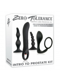 Набор стимуляторов простаты Intro To Prostate Kit - Zero Tolerance - в Белгороде купить с доставкой