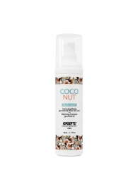 Разогревающее массажное масло с ароматом кокоса Gourmet Coconut - 50 мл. - Exsens - купить с доставкой в Белгороде