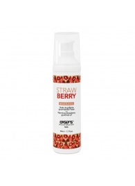 Разогревающее массажное масло  с ароматом клубники Gourmet Strawberry - 50 мл. - Exsens - купить с доставкой в Белгороде