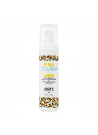 Разогревающее массажное масло с ароматом пина колада Gourmet Pina Colada - 50 мл. - Exsens - купить с доставкой в Белгороде
