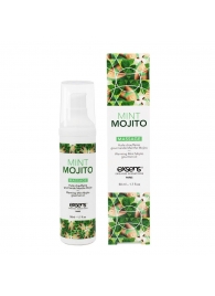 Разогревающее массажное масло с ароматом мохито Gourmet Mint Mojito - 50 мл. - Exsens - купить с доставкой в Белгороде