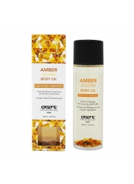 Органическое массажное масло AMBER JOJOBA - 100 мл. - Exsens - купить с доставкой в Белгороде
