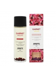 Органическое массажное масло GARNET ARGAN - 100 мл. - Exsens - купить с доставкой в Белгороде