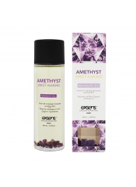 Органическое массажное масло AMETHYST SWEET ALMOND - 100 мл. - Exsens - купить с доставкой в Белгороде