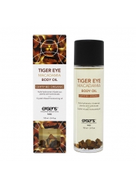 Органическое массажное масло TIGER EYE MACADAMIA - 100 мл. - Exsens - купить с доставкой в Белгороде