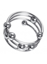 Большое металлическое кольцо под головку пениса - ToyFa - купить с доставкой в Белгороде