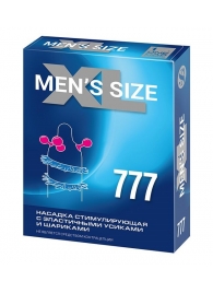 Стимулирующая насадка на пенис MEN SIZE 777 - Sitabella - в Белгороде купить с доставкой