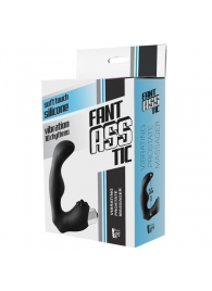 Черный вибромассажер простаты FantASStic Vibrating Prostate Massager - 11,3 см. - Dream Toys - в Белгороде купить с доставкой