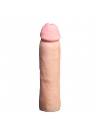 Телесная фаллическая насадка на пенис Magnum Xtender - 23 см. - Blush Novelties - в Белгороде купить с доставкой