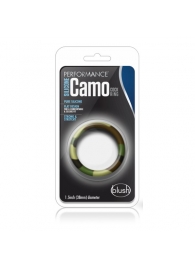 Эрекционное кольцо камуфляжной расцветки Silicone Camo Cock Ring - Blush Novelties - в Белгороде купить с доставкой