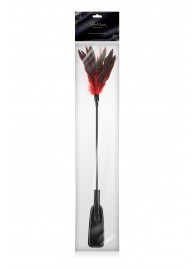 Стек-щекоталка Sweet Caress Feather Whip - 58 см. - Sweet Caress - купить с доставкой в Белгороде