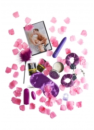 Эротический набор FANTASTIC PURPLE SEX TOY KIT - Toy Joy - купить с доставкой в Белгороде