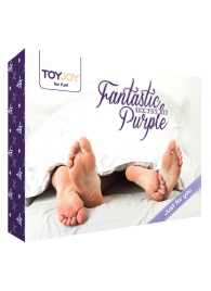 Эротический набор FANTASTIC PURPLE SEX TOY KIT - Toy Joy - купить с доставкой в Белгороде