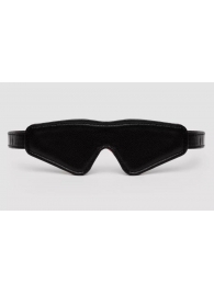 Двусторонняя красно-черная маска на глаза Reversible Faux Leather Blindfold - Fifty Shades of Grey - купить с доставкой в Белгороде