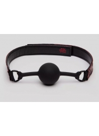 Кляп-шар на двусторонних ремешках Reversible Silicone Ball Gag - Fifty Shades of Grey - купить с доставкой в Белгороде