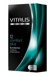 Контурные презервативы VITALIS PREMIUM comfort plus - 12 шт. - Vitalis - купить с доставкой в Белгороде