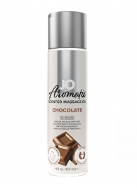 Массажное масло JO Aromatix Massage Oil Chocolate с ароматом шоколада - 120 мл. - System JO - купить с доставкой в Белгороде