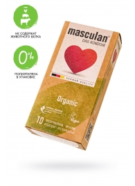 Экологически чистые презервативы Masculan Organic - 10 шт. - Masculan - купить с доставкой в Белгороде