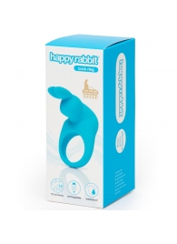 Голубое эрекционное виброкольцо Happy Rabbit Rechargeable Rabbit Cock Ring - Happy Rabbit - в Белгороде купить с доставкой