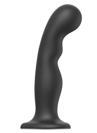 Черная насадка Strap-On-Me Dildo Plug P G size XXL - Strap-on-me - купить с доставкой в Белгороде