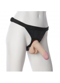 Трусики с насадкой Vac-U-Lock Set 7  ULTRASKYN Ultra Harness - 17,3 см. - Doc Johnson - купить с доставкой в Белгороде