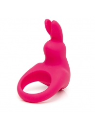 Розовое эрекционное виброкольцо Happy Rabbit Rechargeable Rabbit Cock Ring - Happy Rabbit - в Белгороде купить с доставкой