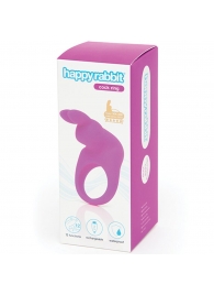 Фиолетовое эрекционное виброкольцо Happy Rabbit Rechargeable Rabbit Cock Ring - Happy Rabbit - в Белгороде купить с доставкой