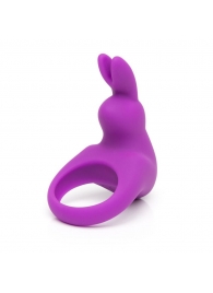 Фиолетовое эрекционное виброкольцо Happy Rabbit Rechargeable Rabbit Cock Ring - Happy Rabbit - в Белгороде купить с доставкой