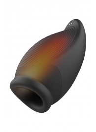 Мастурбатор с вибрацией и функцией нагрева Squeezable Stroker - Dream Toys - в Белгороде купить с доставкой