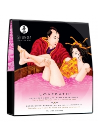 Соль для ванны Lovebath Dragon Fruit, превращающая воду в гель - 650 гр. - Shunga - купить с доставкой в Белгороде