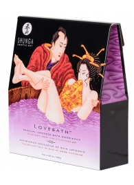 Соль для ванны Lovebath Sensual lotus, превращающая воду в гель - 650 гр. - Shunga - купить с доставкой в Белгороде