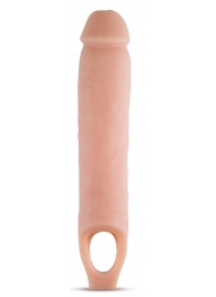 Телесная насадка на пенис 11.5 Inch Cock Sheath Penis Extender - 29,2 см. - Blush Novelties - в Белгороде купить с доставкой