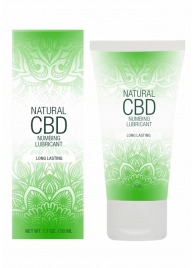 Лубрикант с пролонгирующим эффектом Natural CBD Numbing Lubricant - 50 мл. - Shots Media BV - купить с доставкой в Белгороде