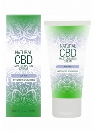 Крем для мастурбации для мужчин Natural CBD Masturbation Cream For Him - 50 мл. - Shots Media BV - купить с доставкой в Белгороде